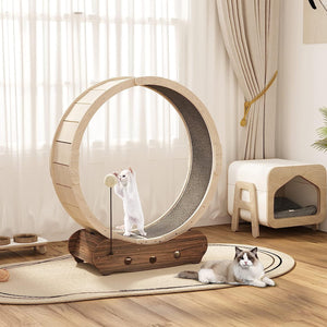 Cat Treadmill Cat Exercise Wheel Running Wheel for Indoor