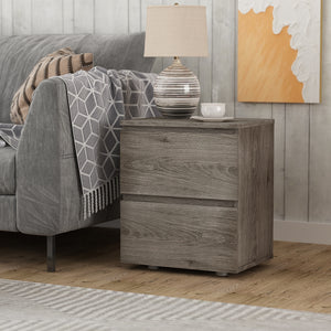 2-Drawer Chest Dresser Sideboard Night Table in Bedroom